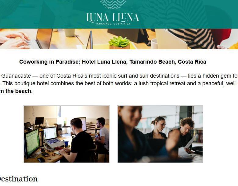 Hotel Luna Llena Tamarindo Ngoại thất bức ảnh